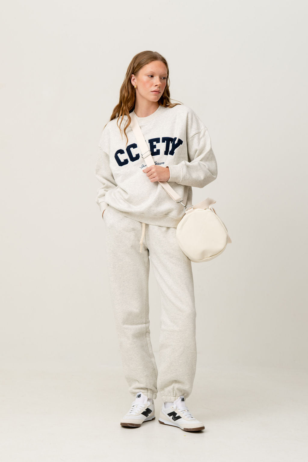 The Oversized Varsity Crewneck - CCIETY